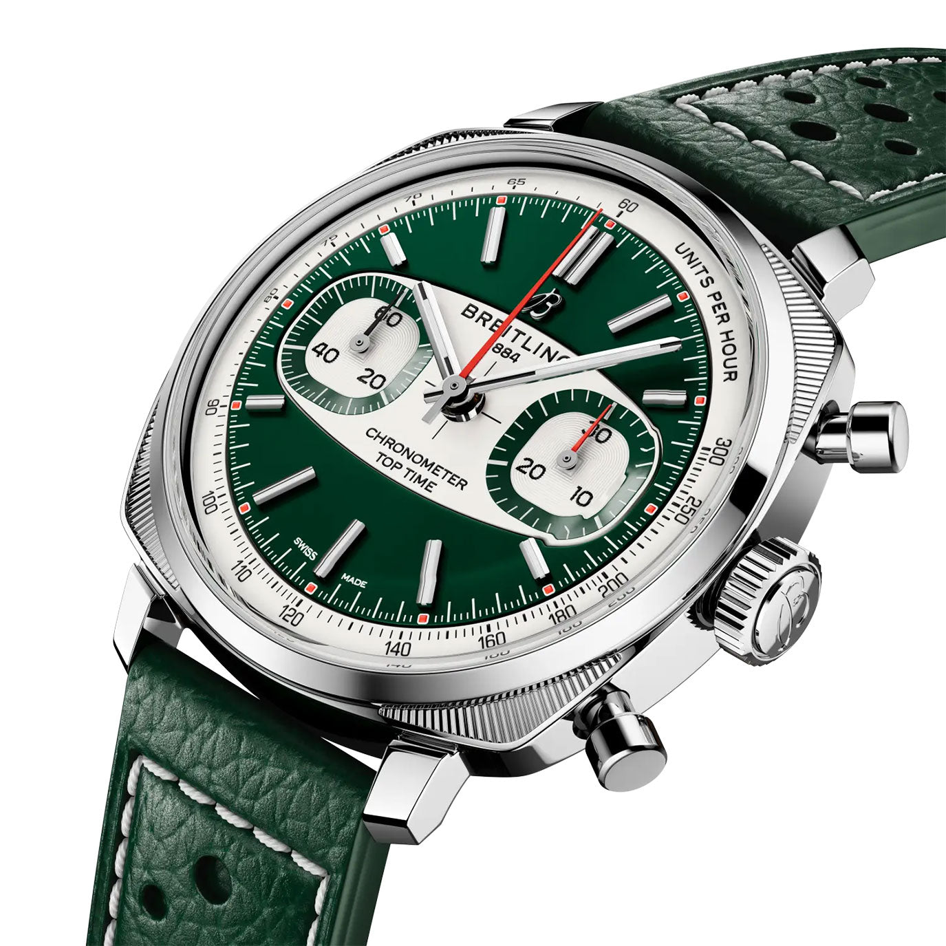 Unworn Breitling Top Time B01 Racing, AB01771A1L1X1, box and papers