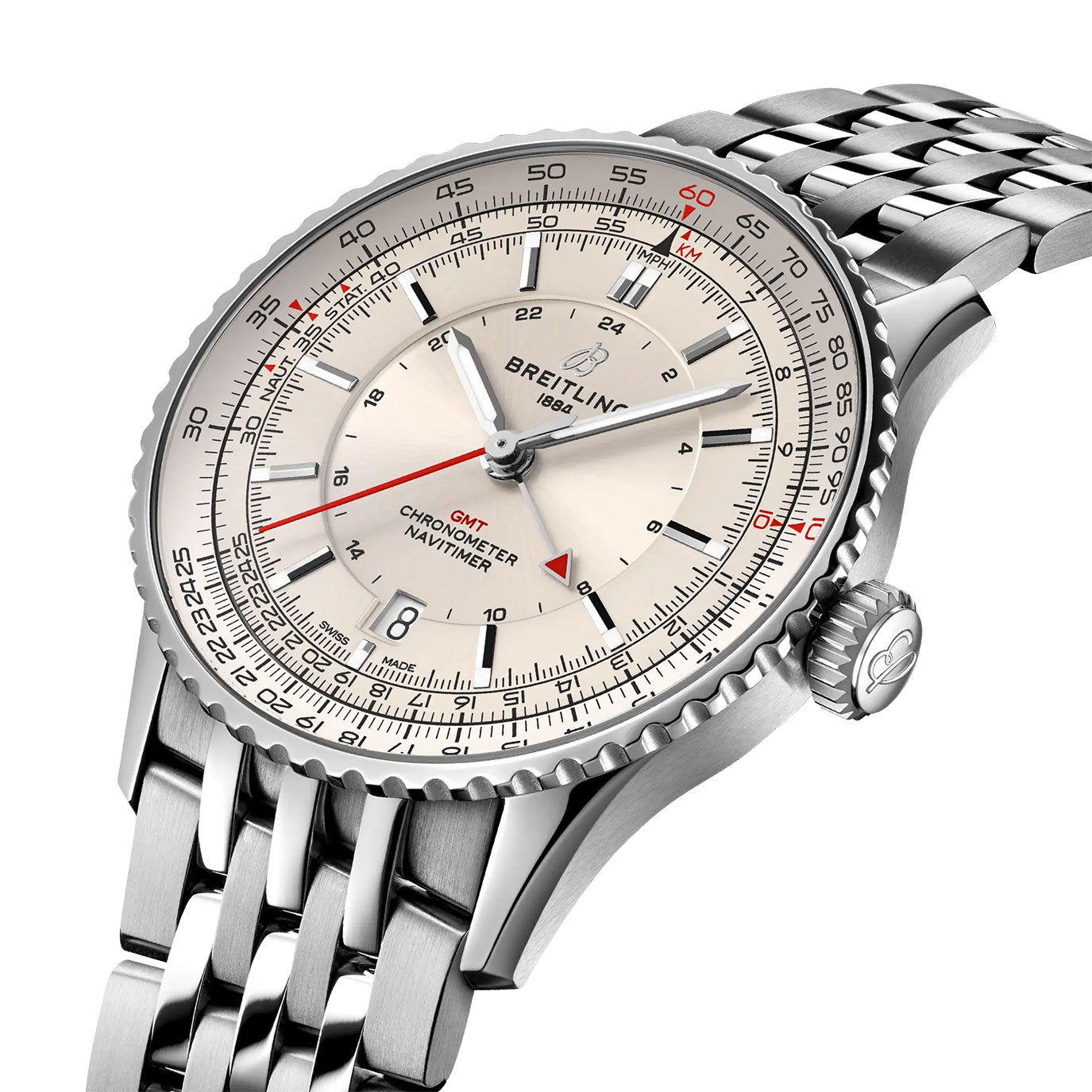 2024 Unworn, Breitling Navitimer Automatic GMT, A32310211G1A1, box and papers