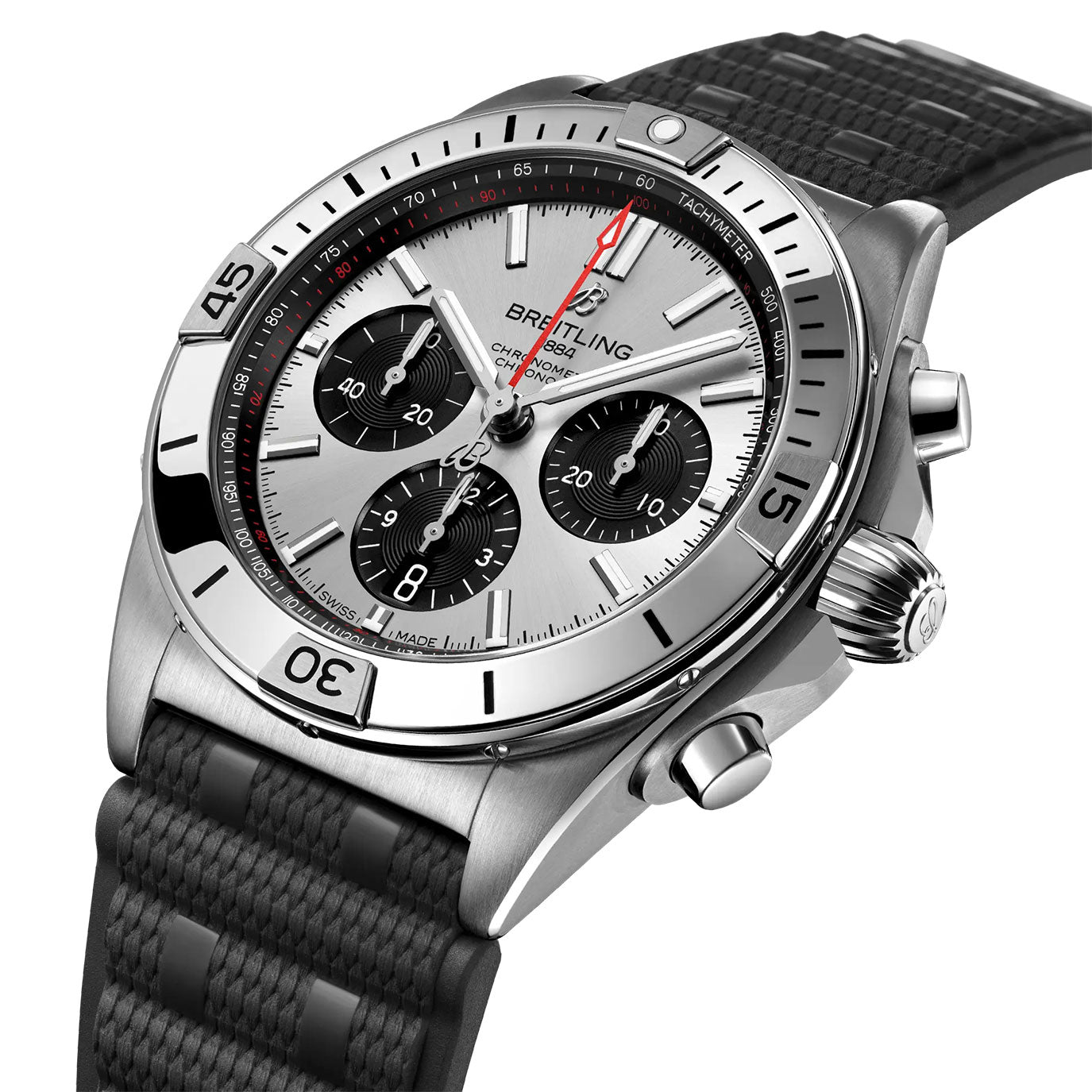 Unworn 2024, Breitling Chronomat B01, AB0134101G1S2, box and papers