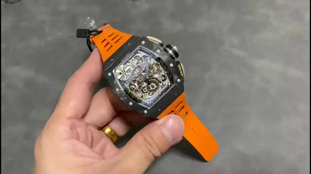 Richard Mille RM 11-03 Automatic Flyback Chronograph Orange Watch