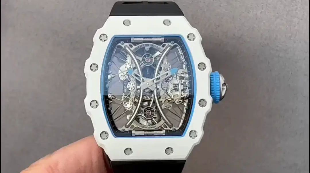 Richard Mille RM 53-01 Pablo MacDonough Skeleton Dial Black Rubber Strap