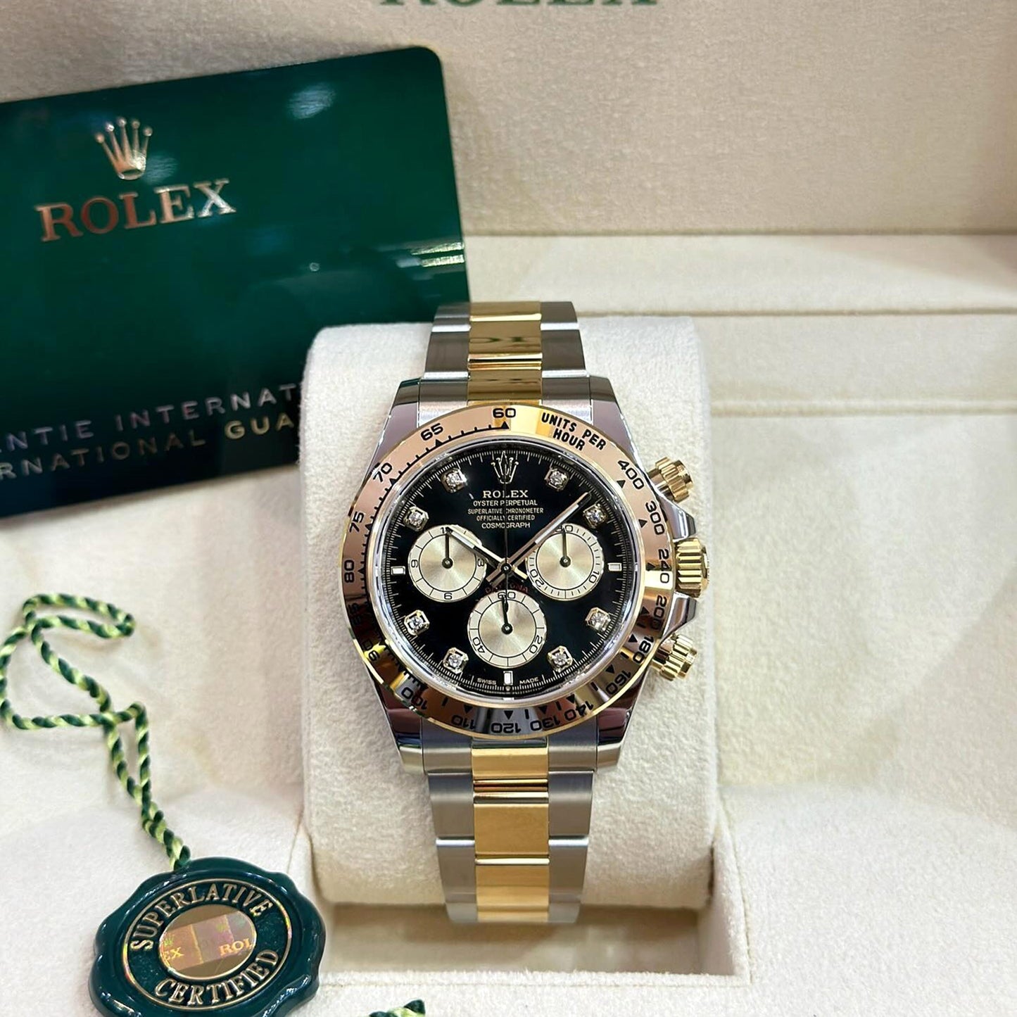 Rolex Cosmograph Daytona 40mm, Oystersteel and 18k Yellow Gold, Ref# 126503-0002