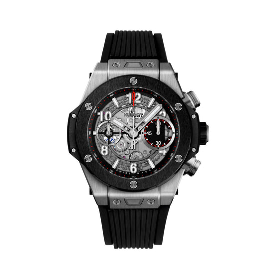 Hublot Big Bang, Unico Titanium ceramic, 42mm, Ref# 441.NM.1170.RX, Unworn 2024