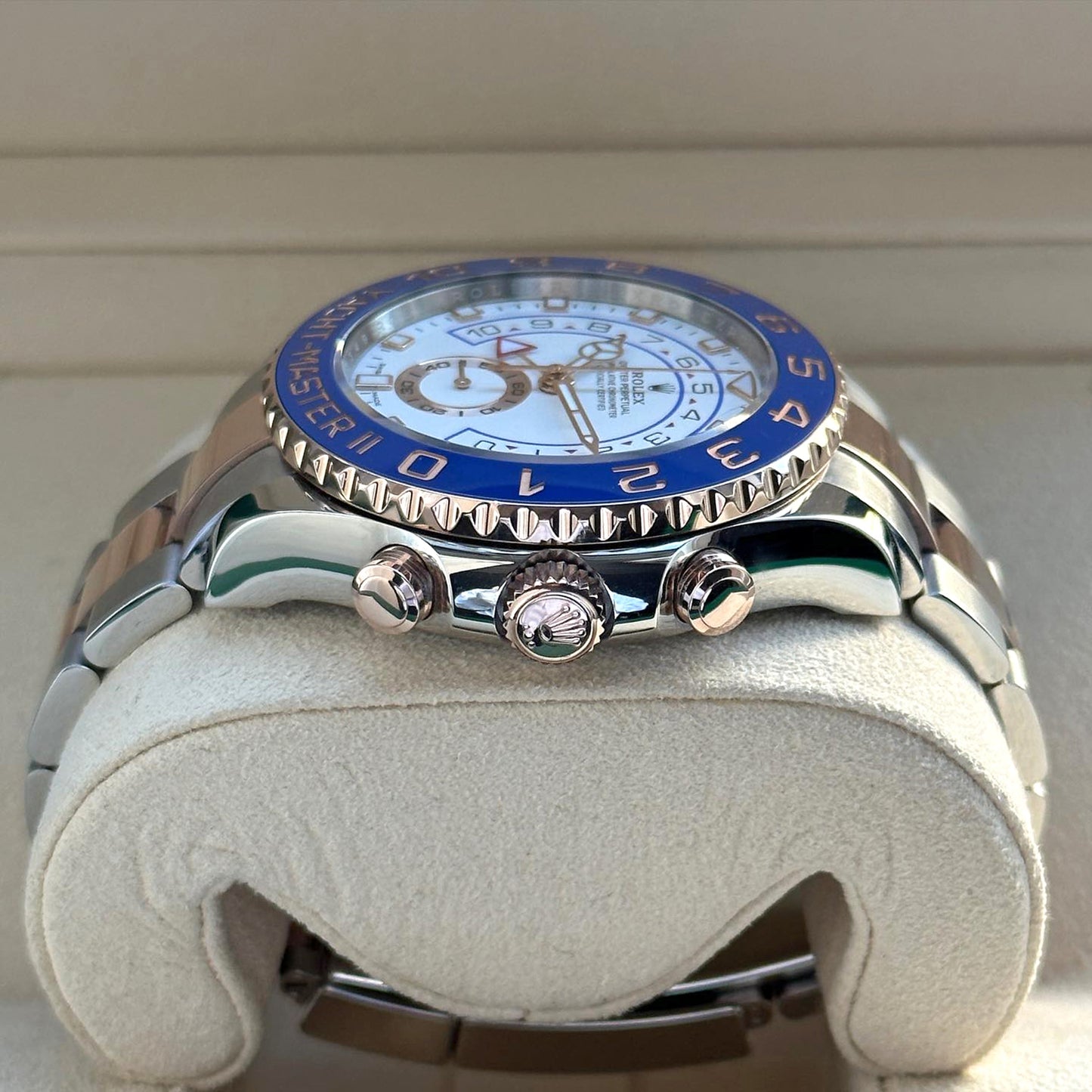 Rolex Yacht-Master II, Stainless Steel and 18k Everose Gold, 44mm, Ref# 116681-0002