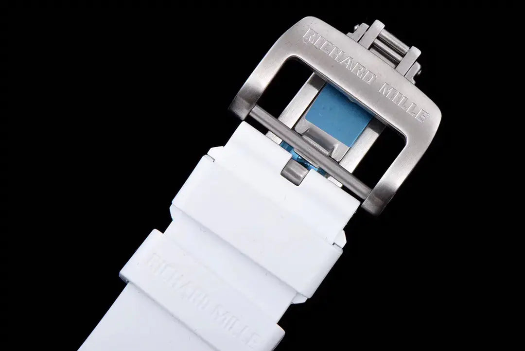 Richard Mille RM 57-01 Tourbillon Jackie Chan – White Rubber Strap