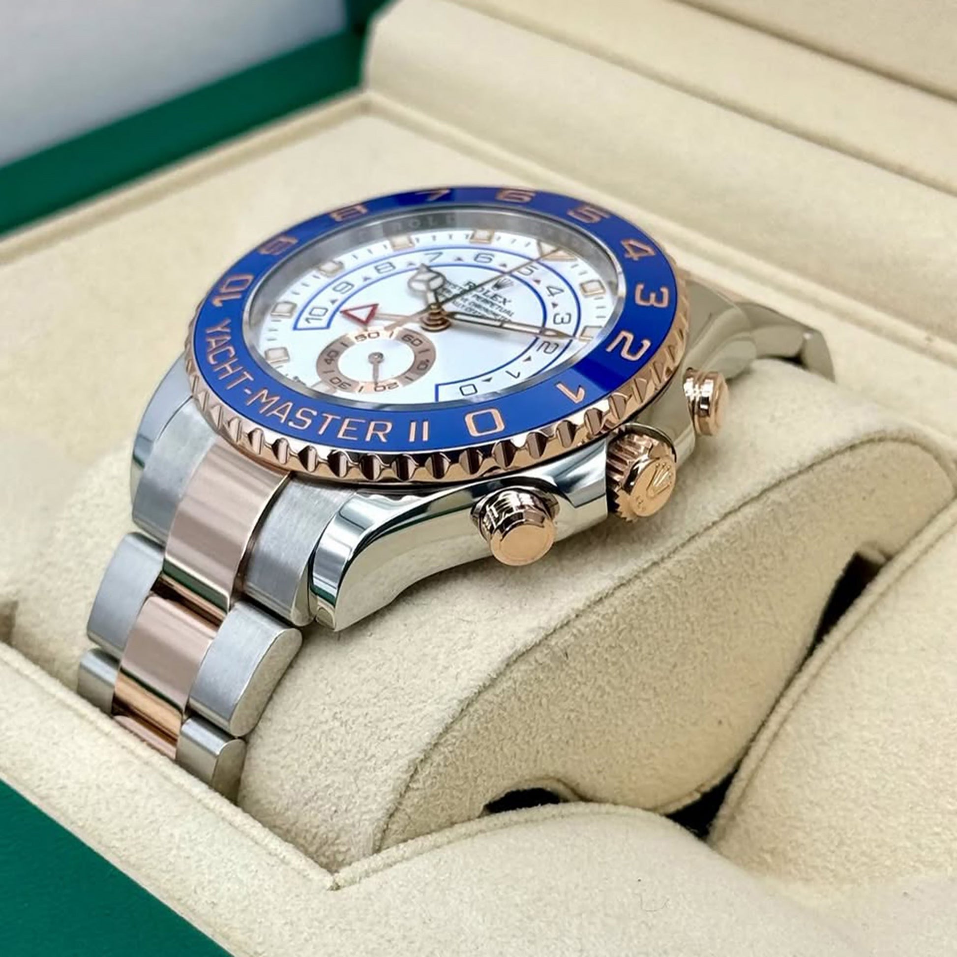 Rolex Yacht-Master II, Stainless Steel and 18k Everose Gold, 44mm, Ref# 116681-0002