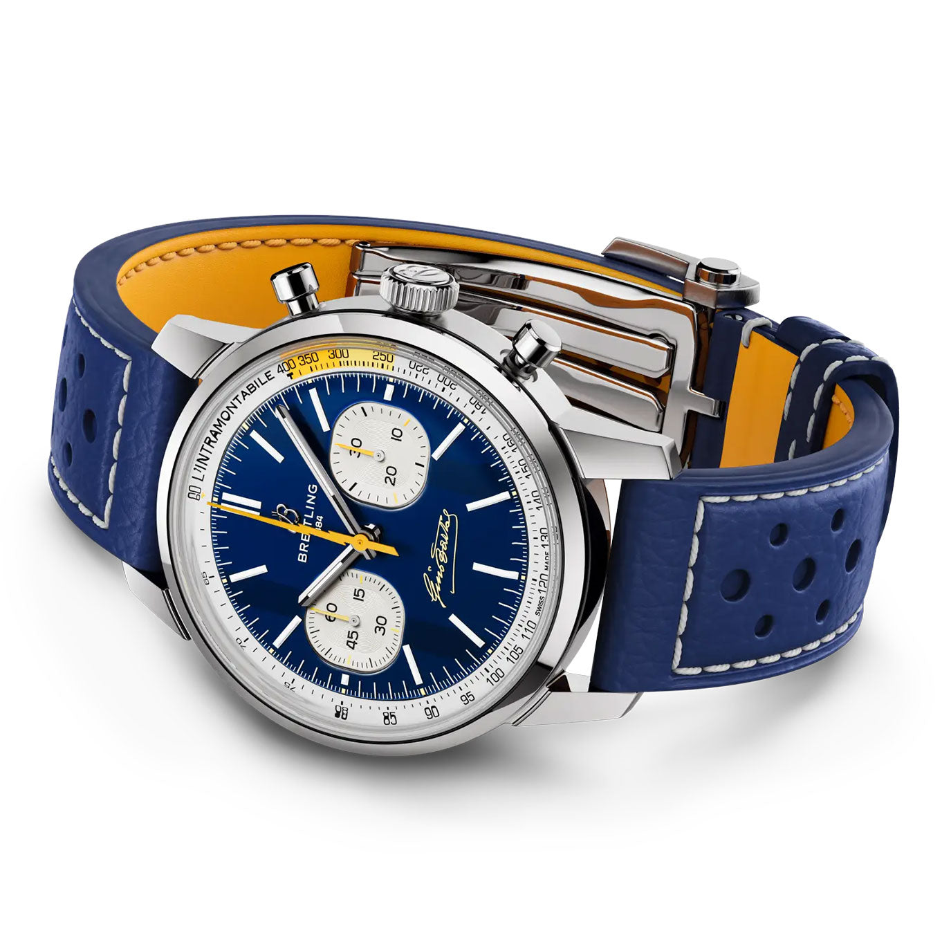 Unworn Breitling Top Time B01 Gino Bartali41, AB01767A1C1X1, box and papers