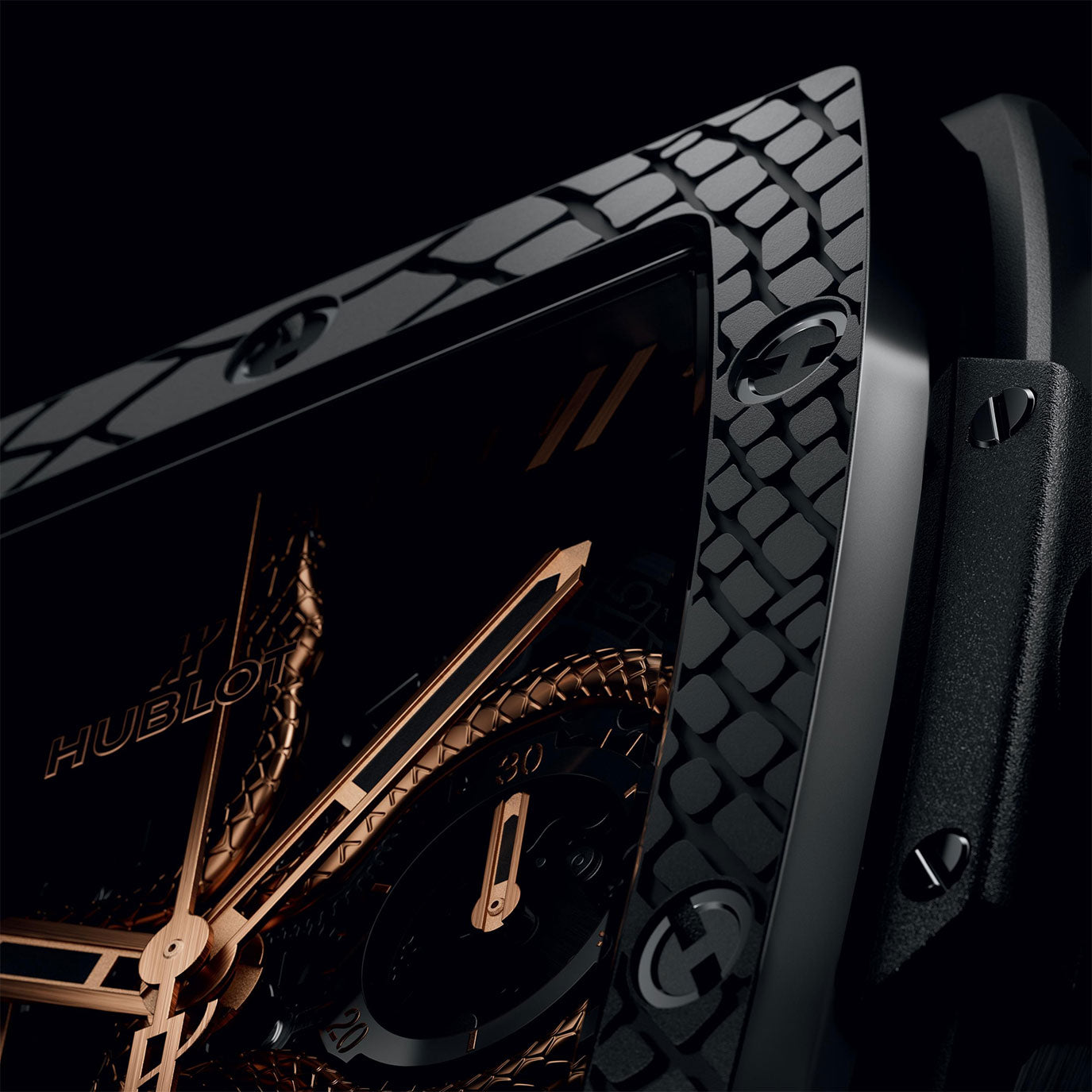 Unworn Hublot Spirit of Big Bang Year of the Snake 42, 642.CI.0180.RX.CNY25, box and papers