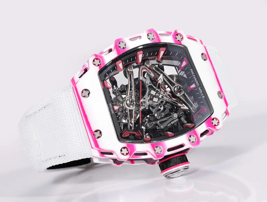 Richard Mille RM 38 02 Bubba Watson Tourbillon White Fabric Strap