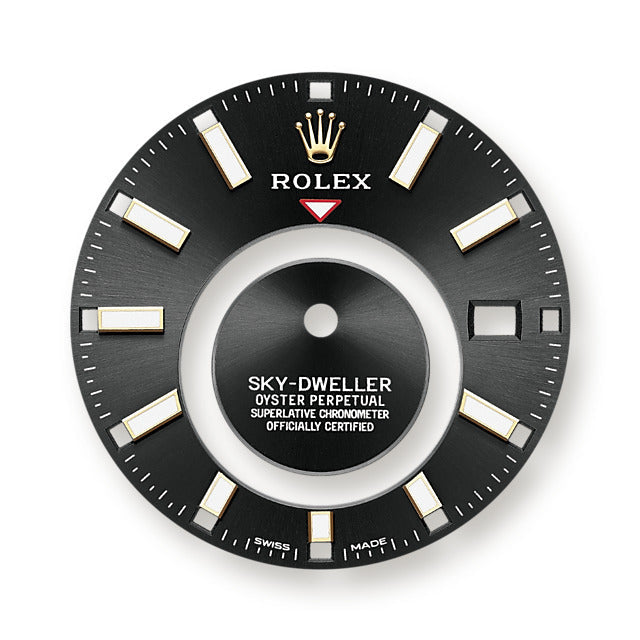 DISCONTINUED Rolex Sky-Dweller 42mm, Oystersteel and 18k Yellow Gold, Ref# 326933-0005