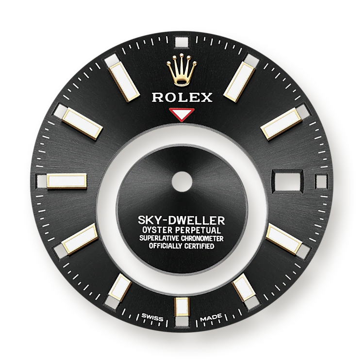 DISCONTINUED Rolex Sky-Dweller 42mm, Oystersteel and 18k Yellow Gold, Ref# 326933-0002