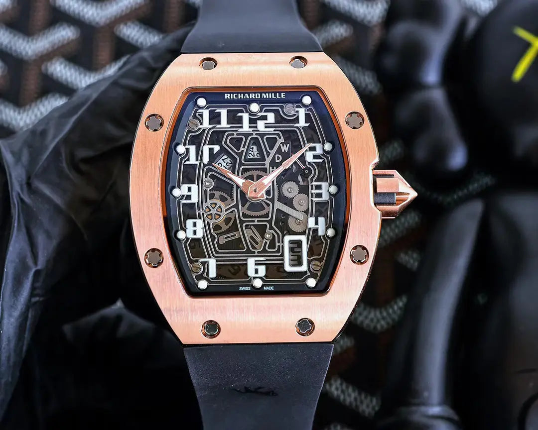 Richard Mille RM 67-01 Skeleton Arabic Automatic Winding Rose Gold