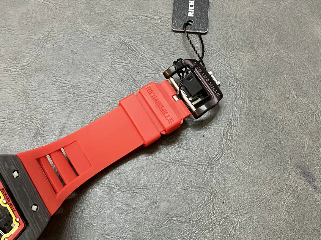 Richard Mille RM 67-02 Extra Flat Italy Carbon TPT Red Yellow