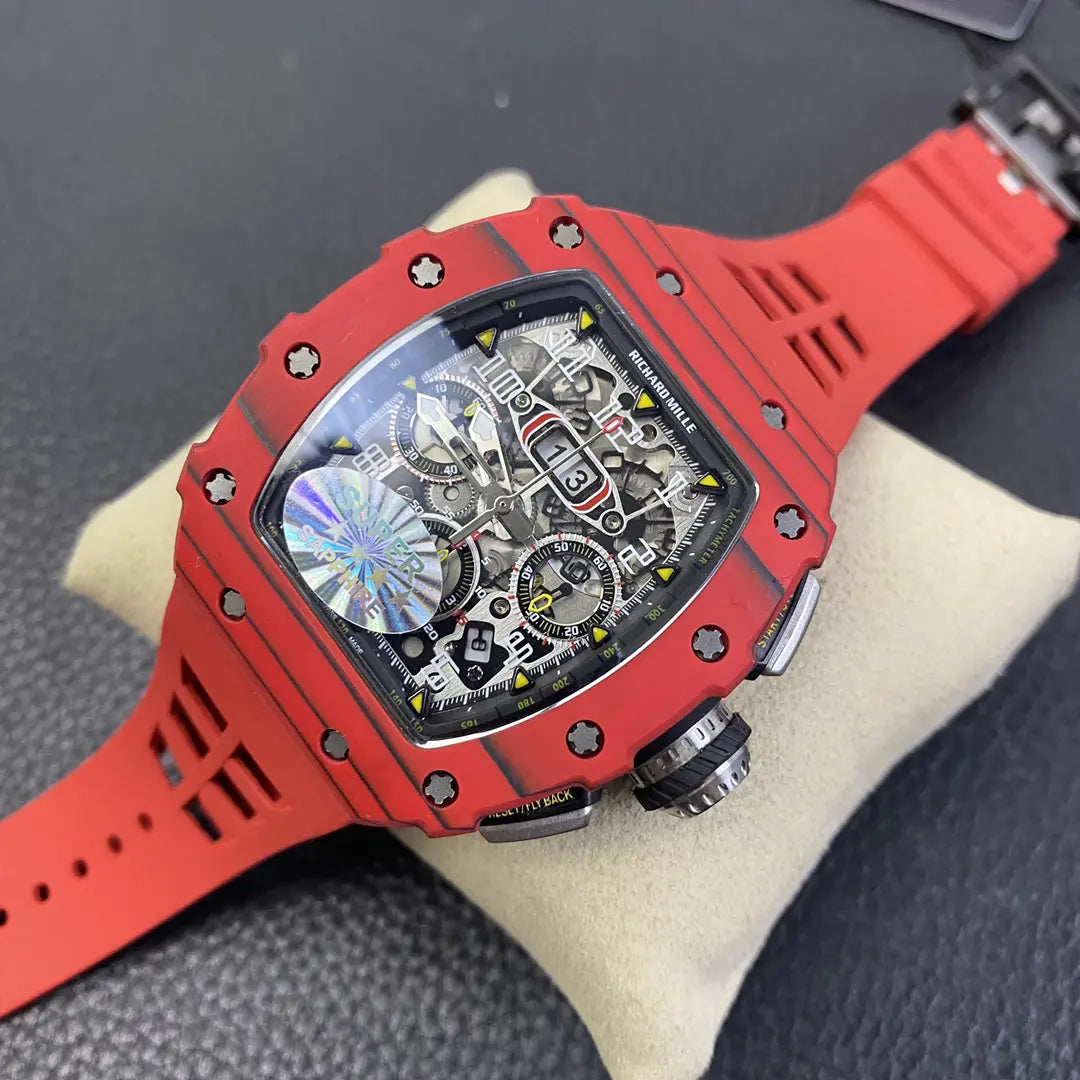 Richard Mille RM 11-03 Automatic Flyback Chronograph Red TPT Titanium