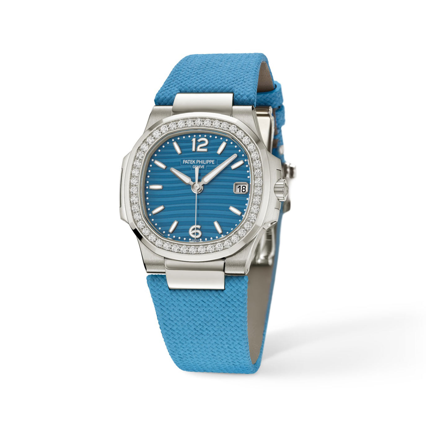 Unworn Patek Philippe Nautilus, 7010G-013, box and papers