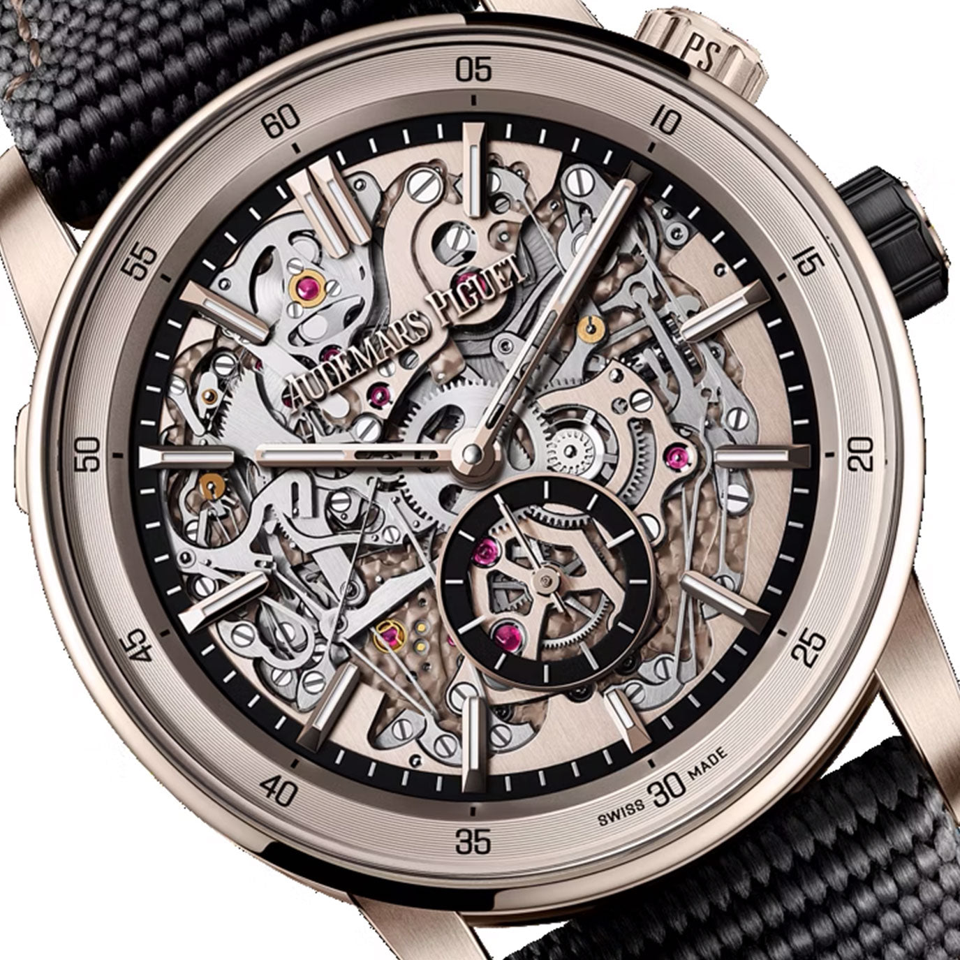 Audemars Piguet Code 11.59 Grande Sonnerie Carillon Supersonnerie “150th Anniversary”, 26397QS.OO.D002KB.01, box and papers