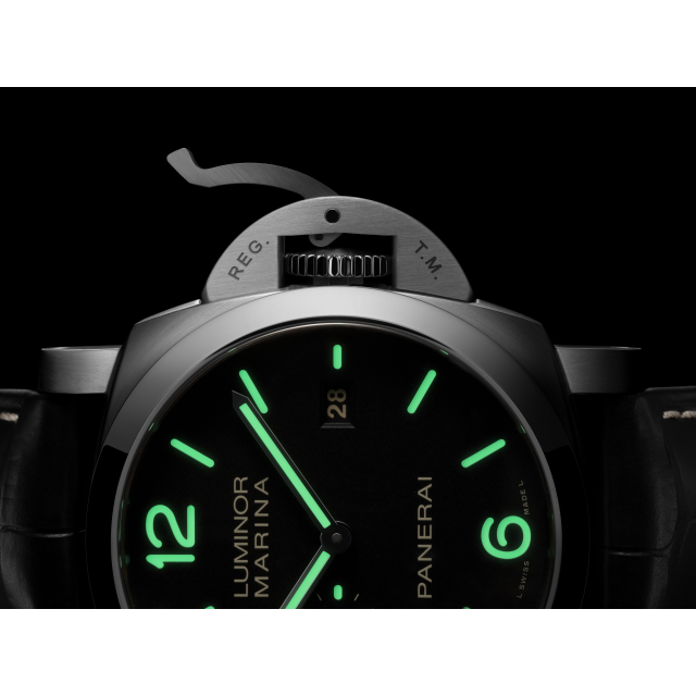 Unworn, Panerai Luminor Marina, 44mm, Stainless Steel, Ref# PAM03312, box and papers