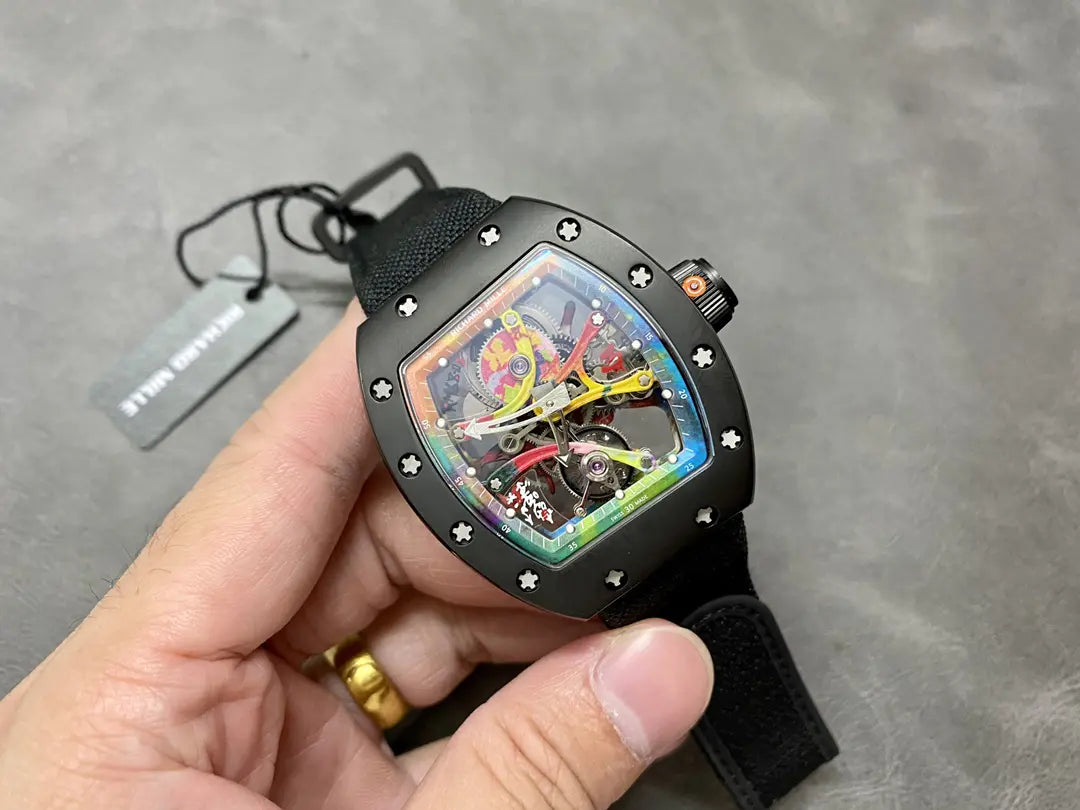 Richard Mille RM 68-01 Tourbillon Cyril Kongo Carbon Fiber Black