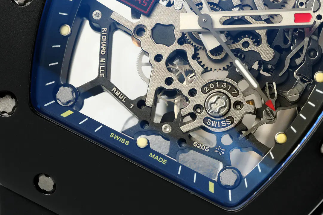 Richard Mille RM 035 Black Toro Nadal Red Pointer