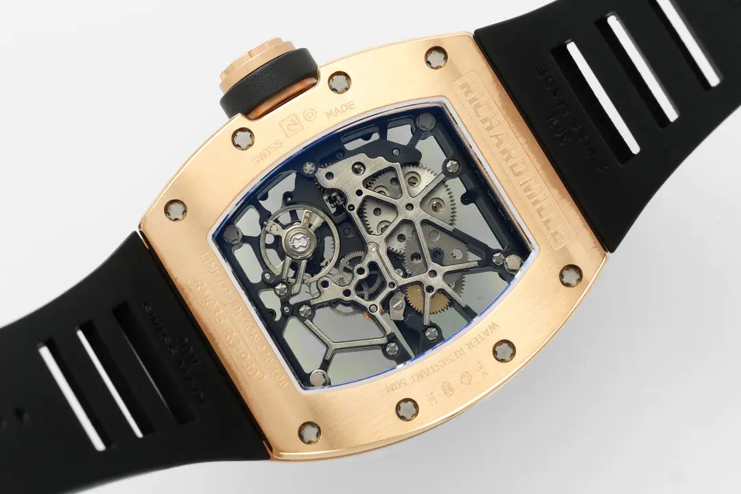 Richard Mille RM 035 Black Toro Nadal Rose Gold