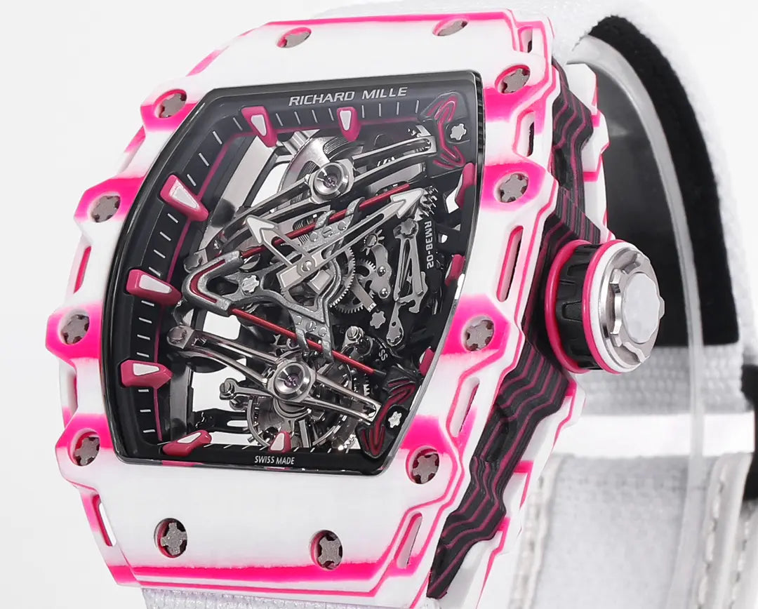Richard Mille RM 38 02 Bubba Watson Tourbillon White Fabric Strap