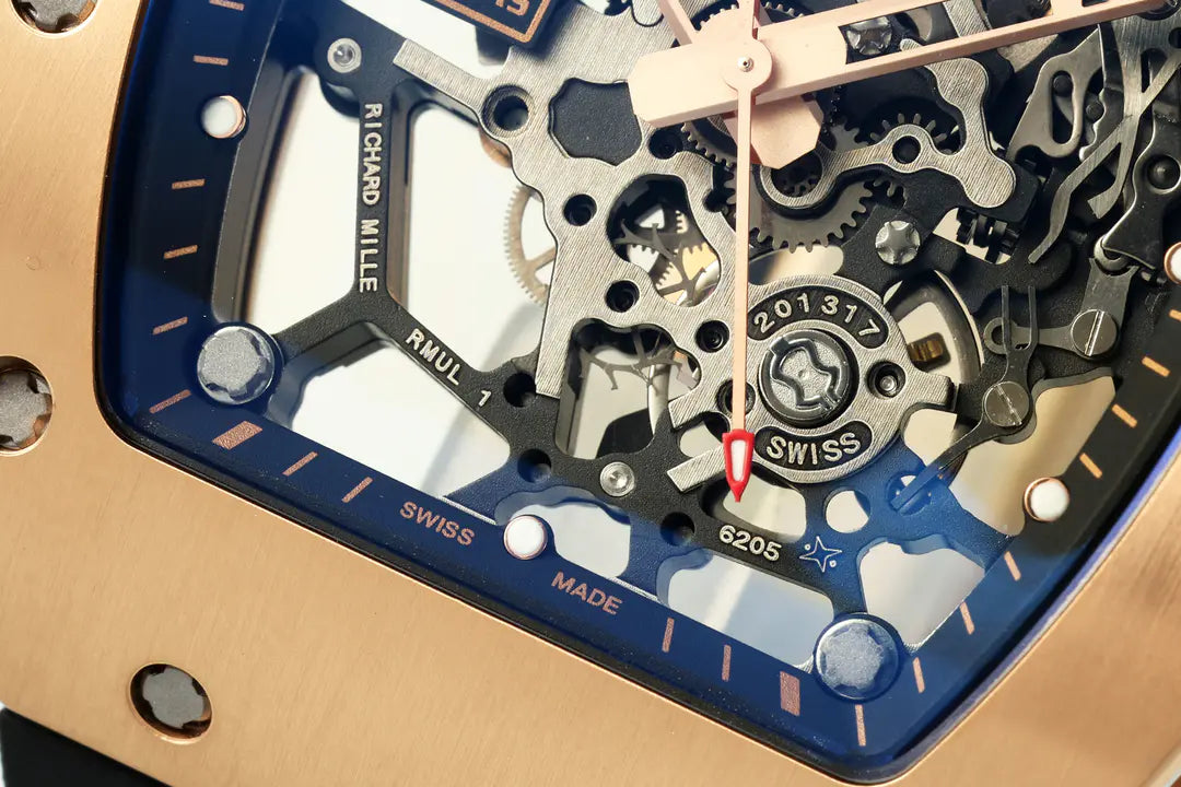 Richard Mille RM 035 Black Toro Nadal Rose Gold