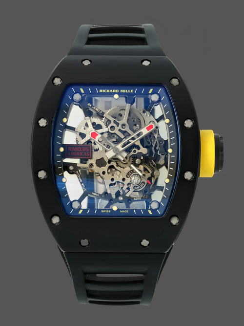 Richard Mille RM 035 Black Toro Nadal Red Pointer
