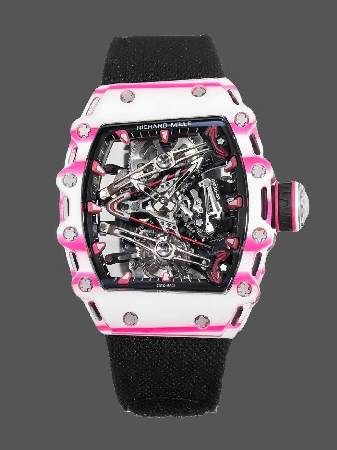 Richard Mille RM 38 02 Bubba Watson Tourbillon Black Fabric Strap