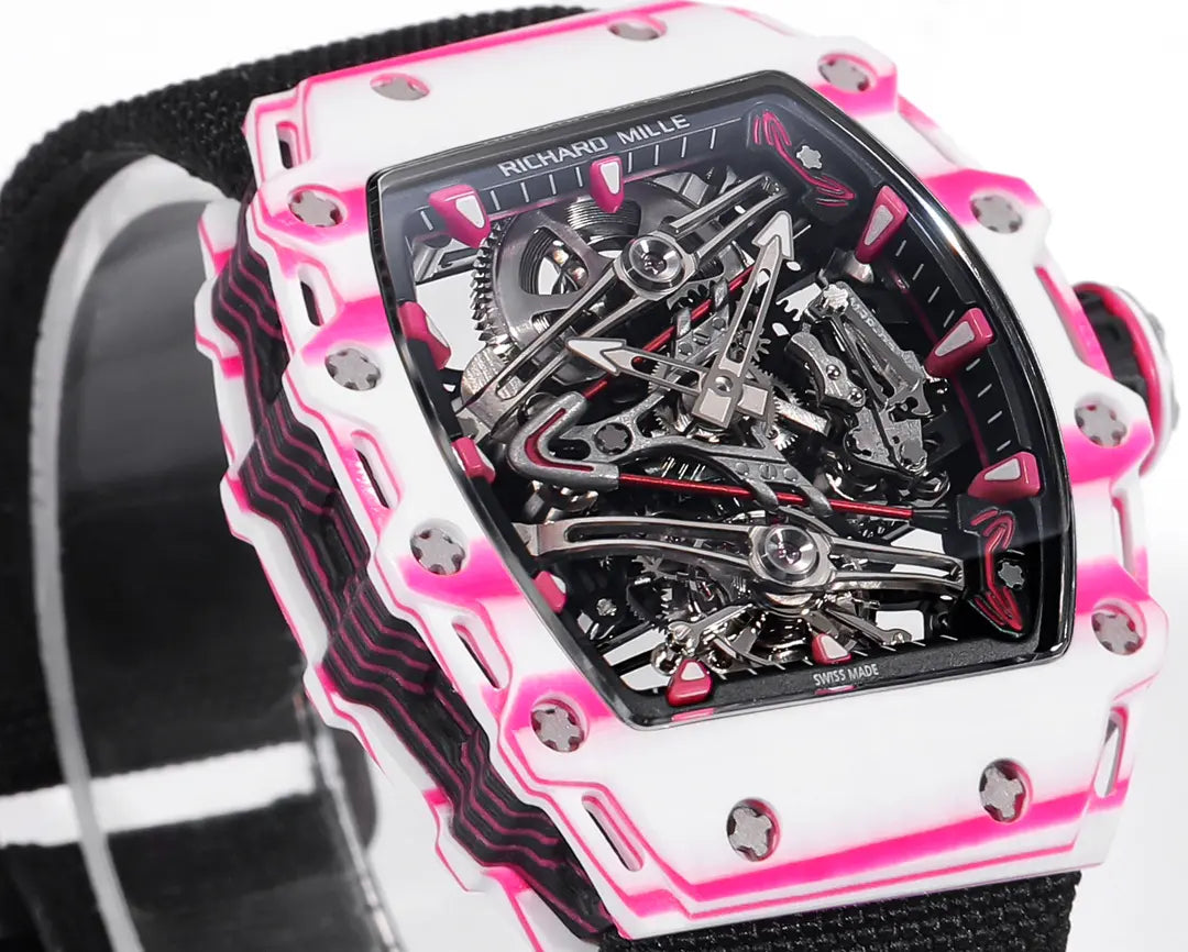 Richard Mille RM 38 02 Bubba Watson Tourbillon Black Fabric Strap
