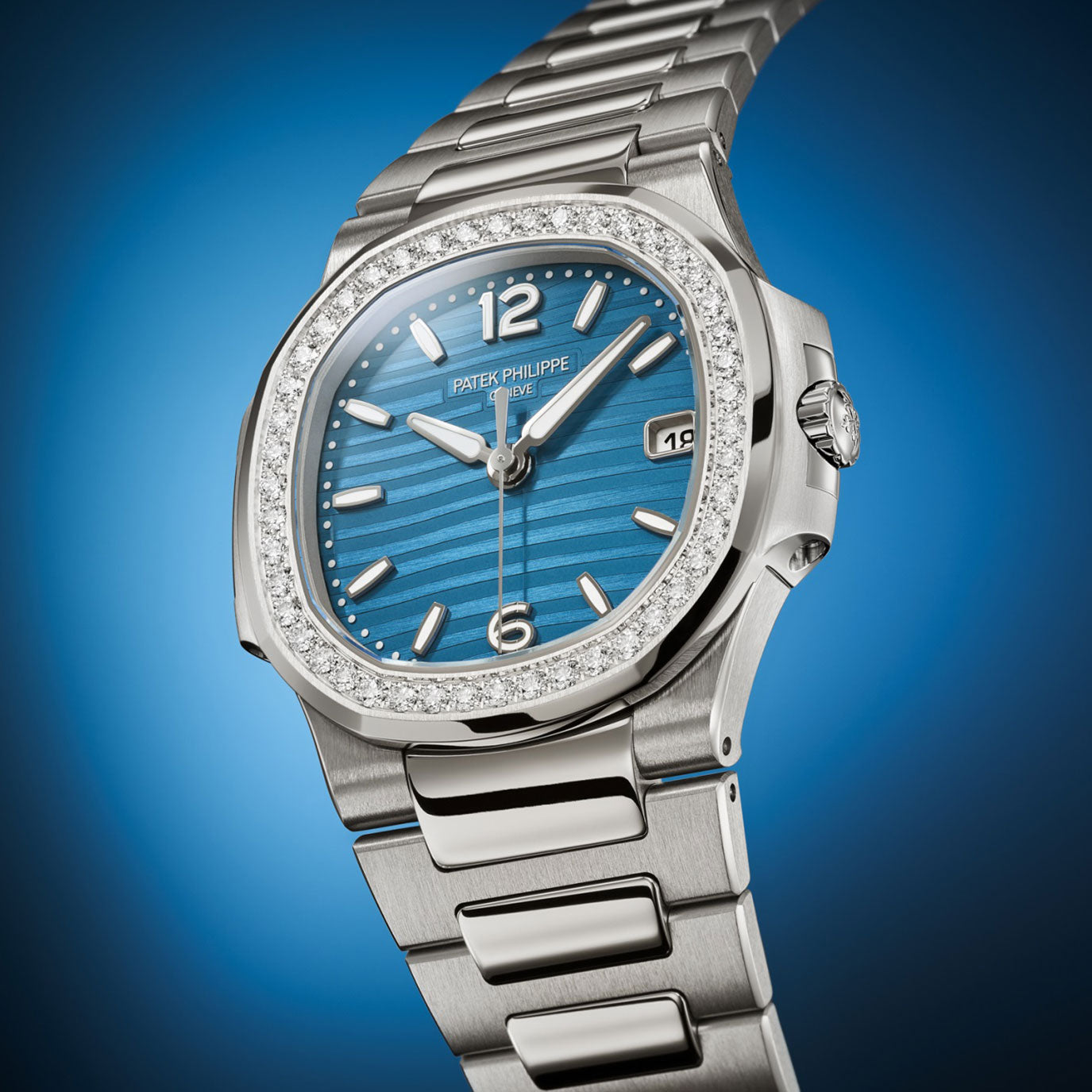 Unworn Patek Philippe Nautilus, 7010-1G-013, box and papers