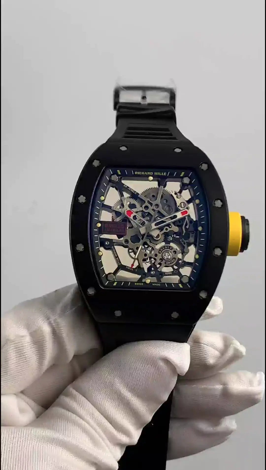 Richard Mille RM 035 Black Toro Nadal Red Pointer