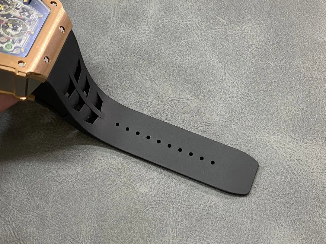 Richard Mille RM11-03 Carbon Automatic Flyback Chronograph Rose Gold