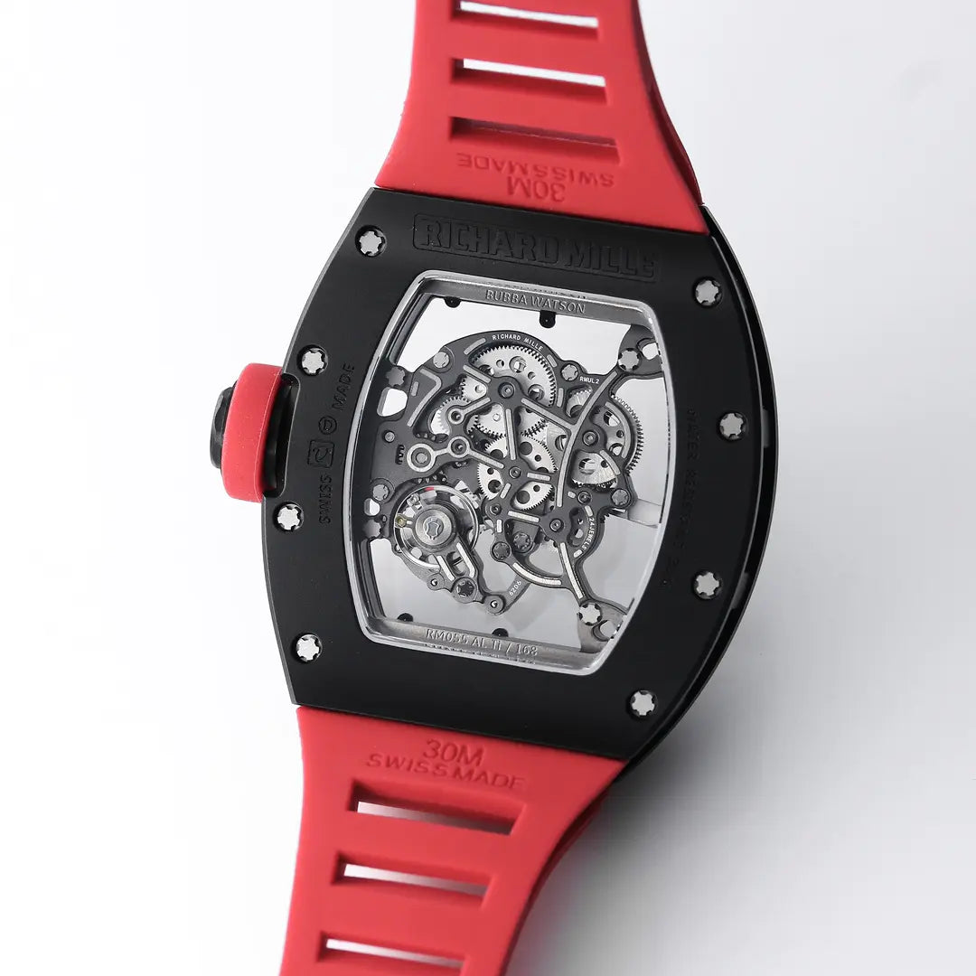 Richard Mille RM 055 Bubba Watson – NTPT Carbon (Red Strap)