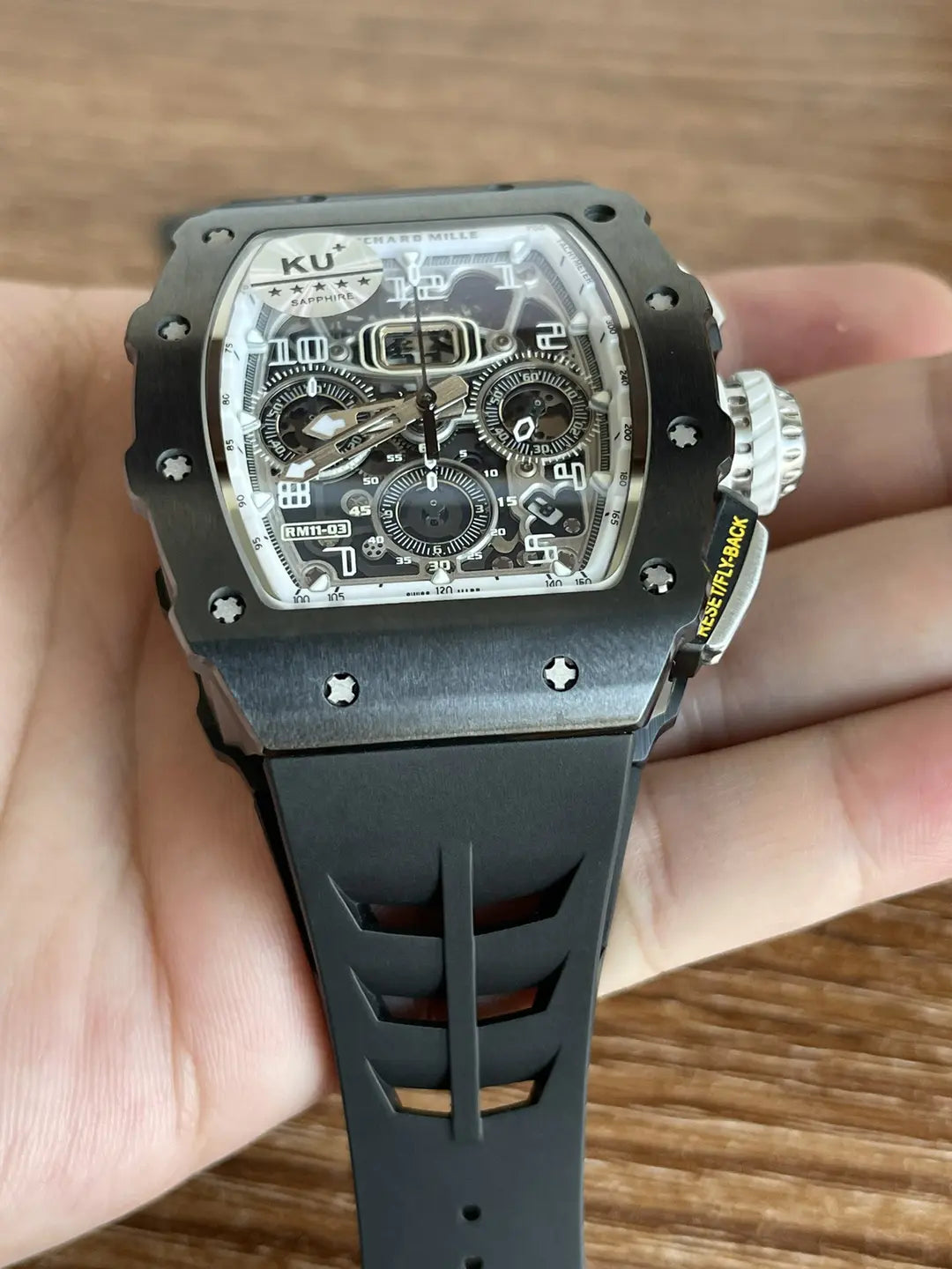 Richard Mille RM 11-03 ‘Last Black Edition’ Automatic Flyback Chronograph Black Ceramic