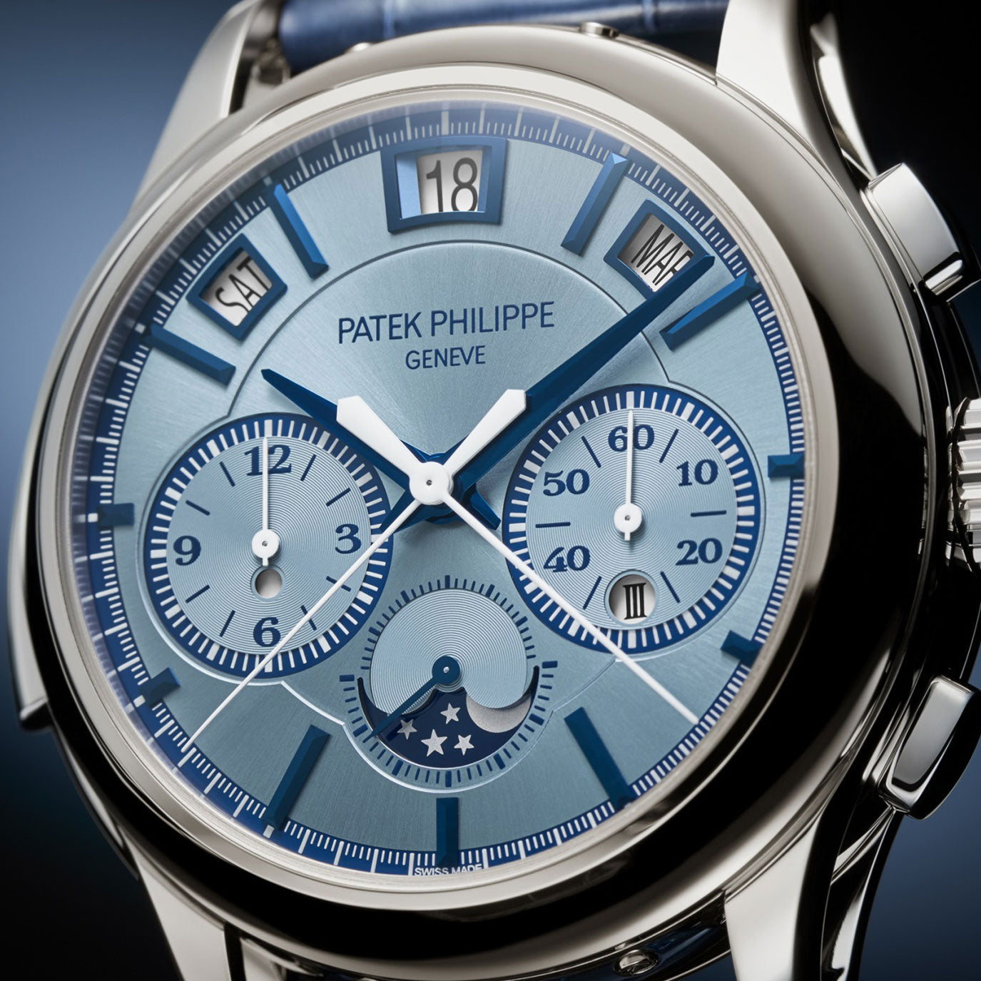 Unworn Patek Philippe Grand Complications, 5308G-001, box and papers