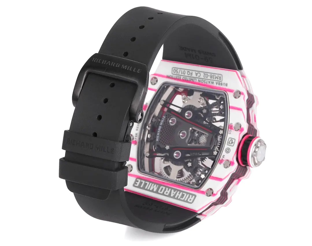 Richard Mille RM 38 02 Bubba Watson Tourbillon Black Rubber Strap