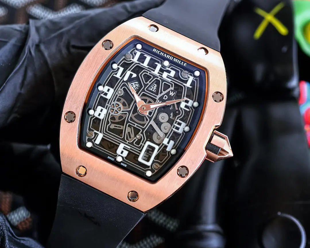 Richard Mille RM 67-01 Skeleton Arabic Automatic Winding Rose Gold