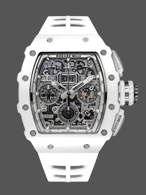 Richard Mille RM 11-03 ‘Last White Edition’ Automatic Flyback Chronograph White Ceramic