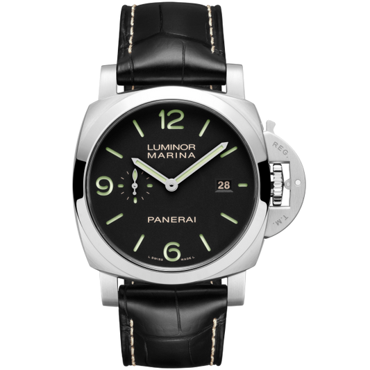 Unworn, Panerai Luminor Marina, 44mm, Stainless Steel, Ref# PAM03312, box and papers