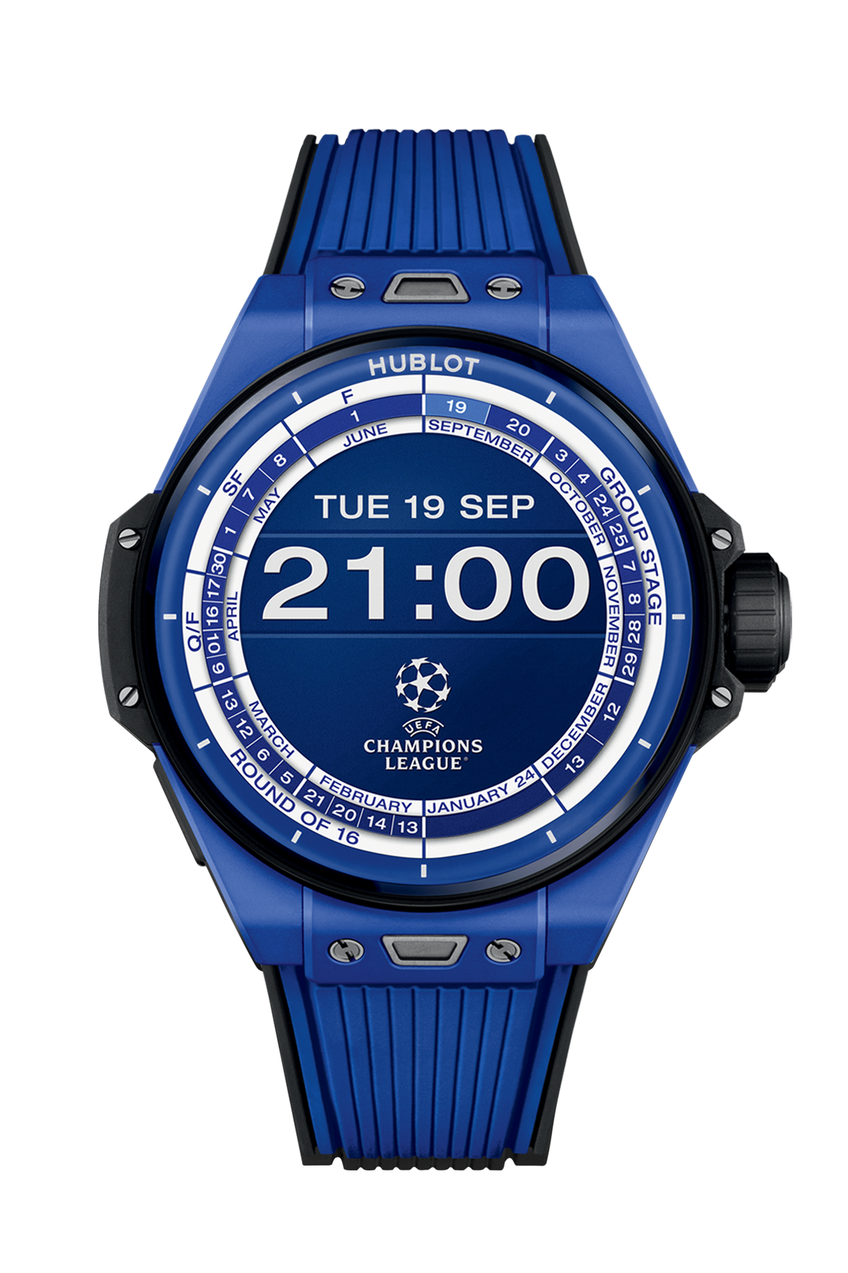 Hublot Big Bang E GEN3 UEFA CHAMPIONS LEAGUE, Blue Ceramic, 44mm, Ref# 450.EX.1100.RX.UCL23