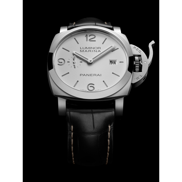 Unworn, Panerai Luminor Marina, 44mm, Stainless Steel, Ref# PAM03314, box and papers