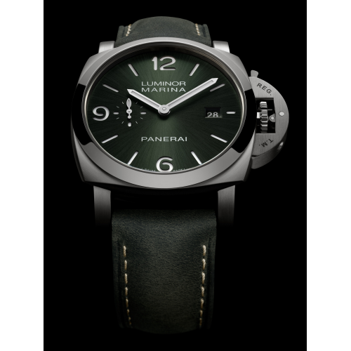 Unworn, Panerai Luminor Marina Titanio, 44mm, Titanium, Ref# PAM03325, box and papers