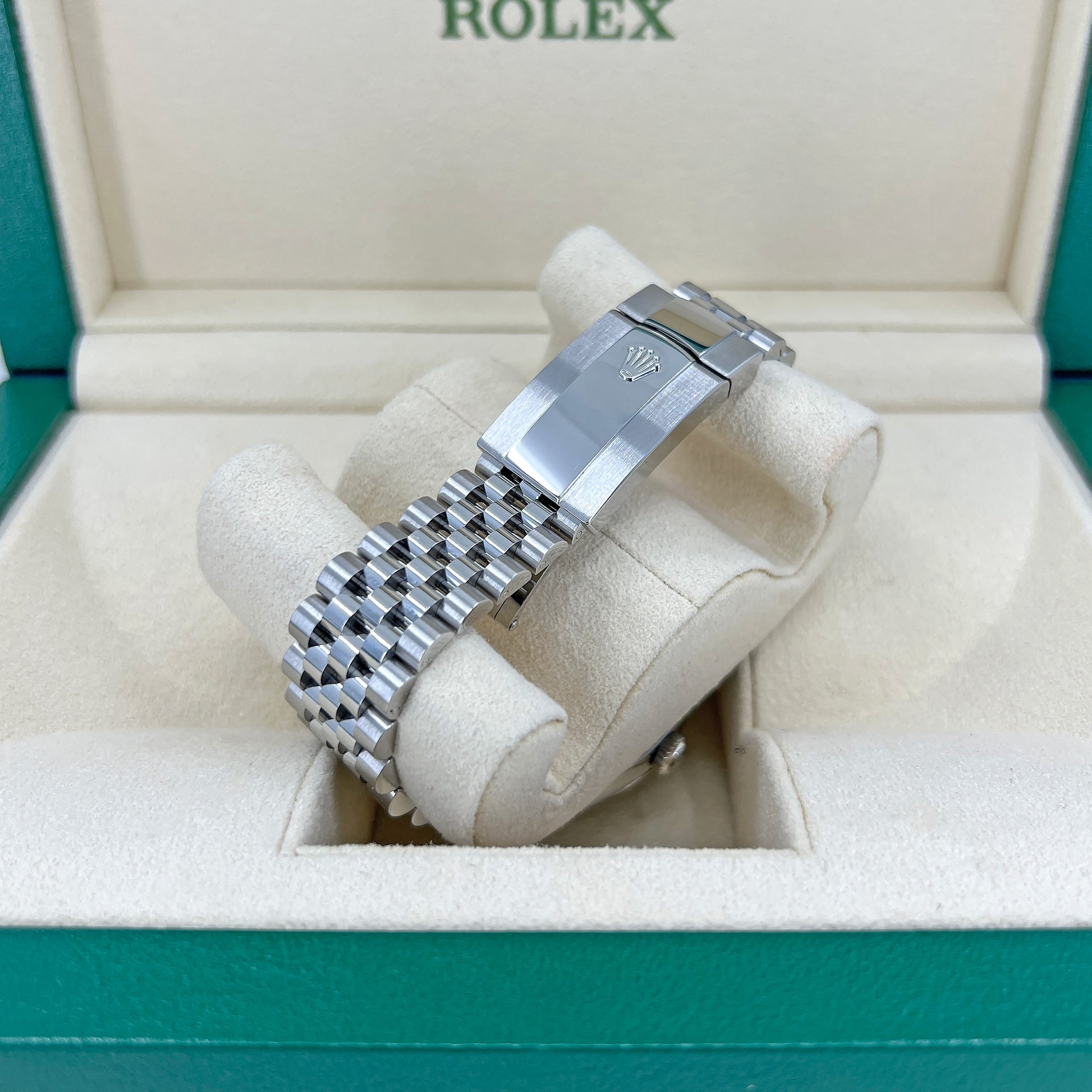Rolex Datejust 41 Oystersteel and 18K White Gold 41 mm White Dial,  Ref# 126334-0010