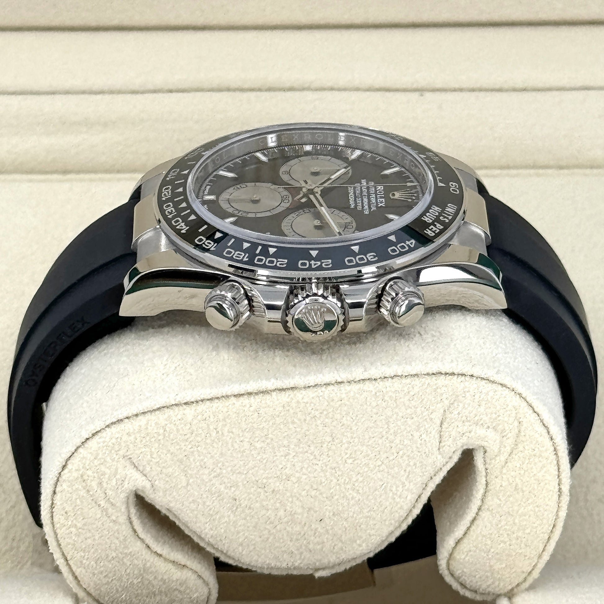 Rolex Cosmograph Daytona 40mm, 18k White Gold, Ref# 126519ln-0002