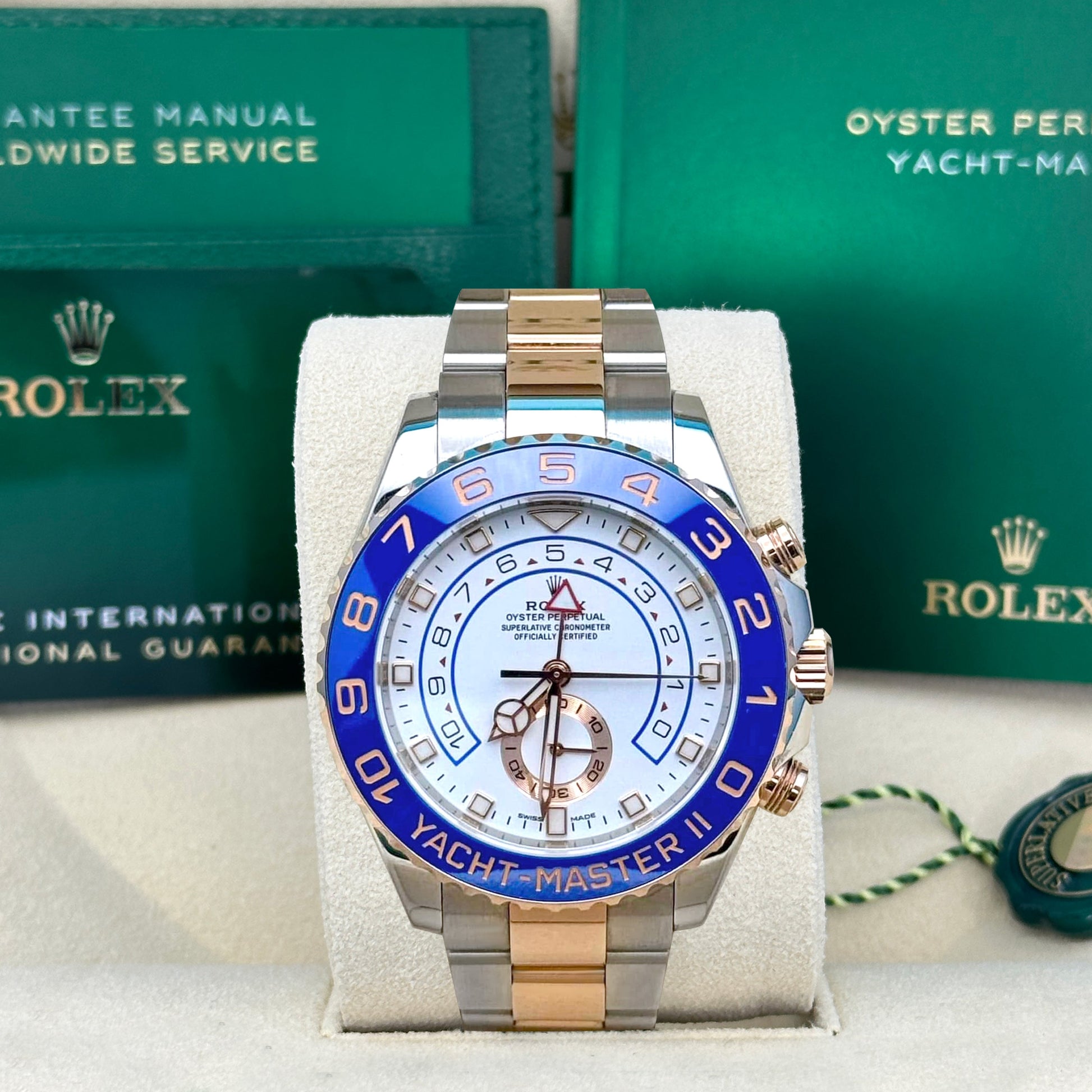 Rolex Yacht-Master II, Stainless Steel and 18k Everose Gold, 44mm, Ref# 116681-0002