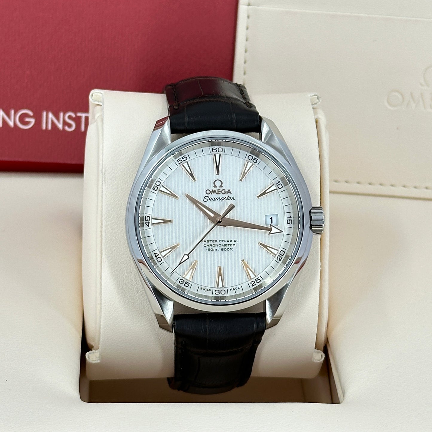 Pre-owned Omega Seamaster Aqua Terra 150m 41.5mm 231.13.42.21.02.003 Complete, 2019