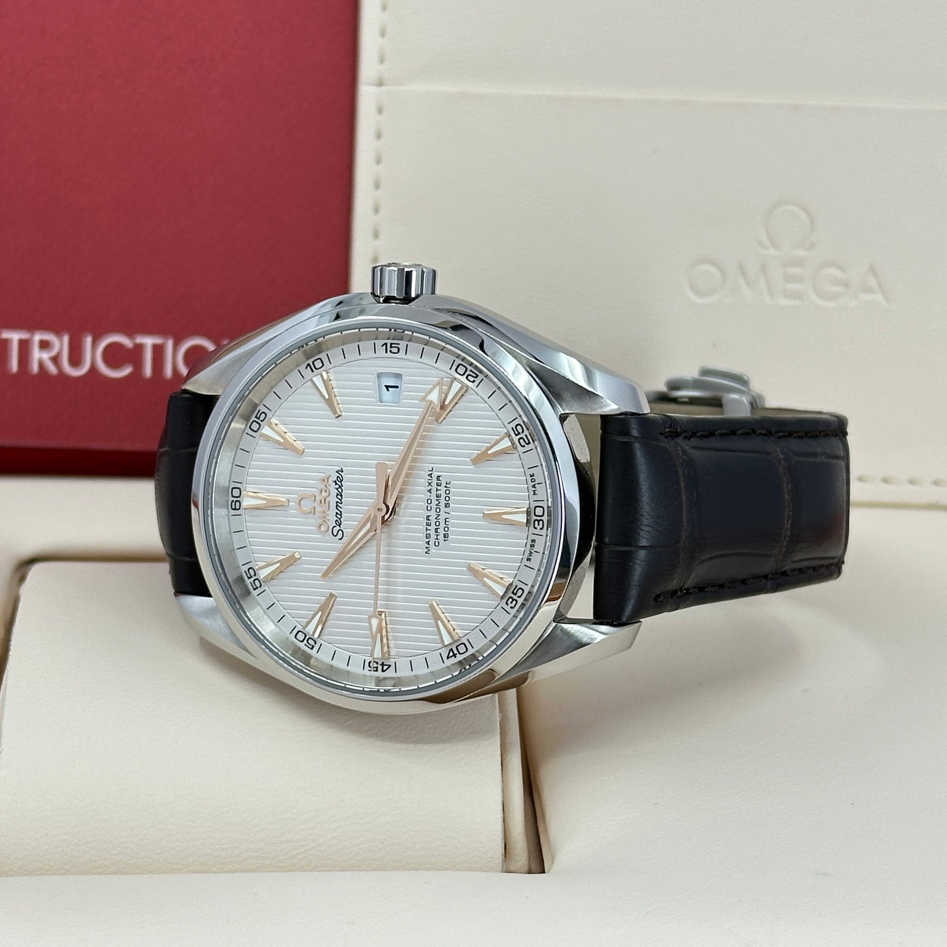 Pre-owned Omega Seamaster Aqua Terra 150m 41.5mm 231.13.42.21.02.003 Complete, 2019