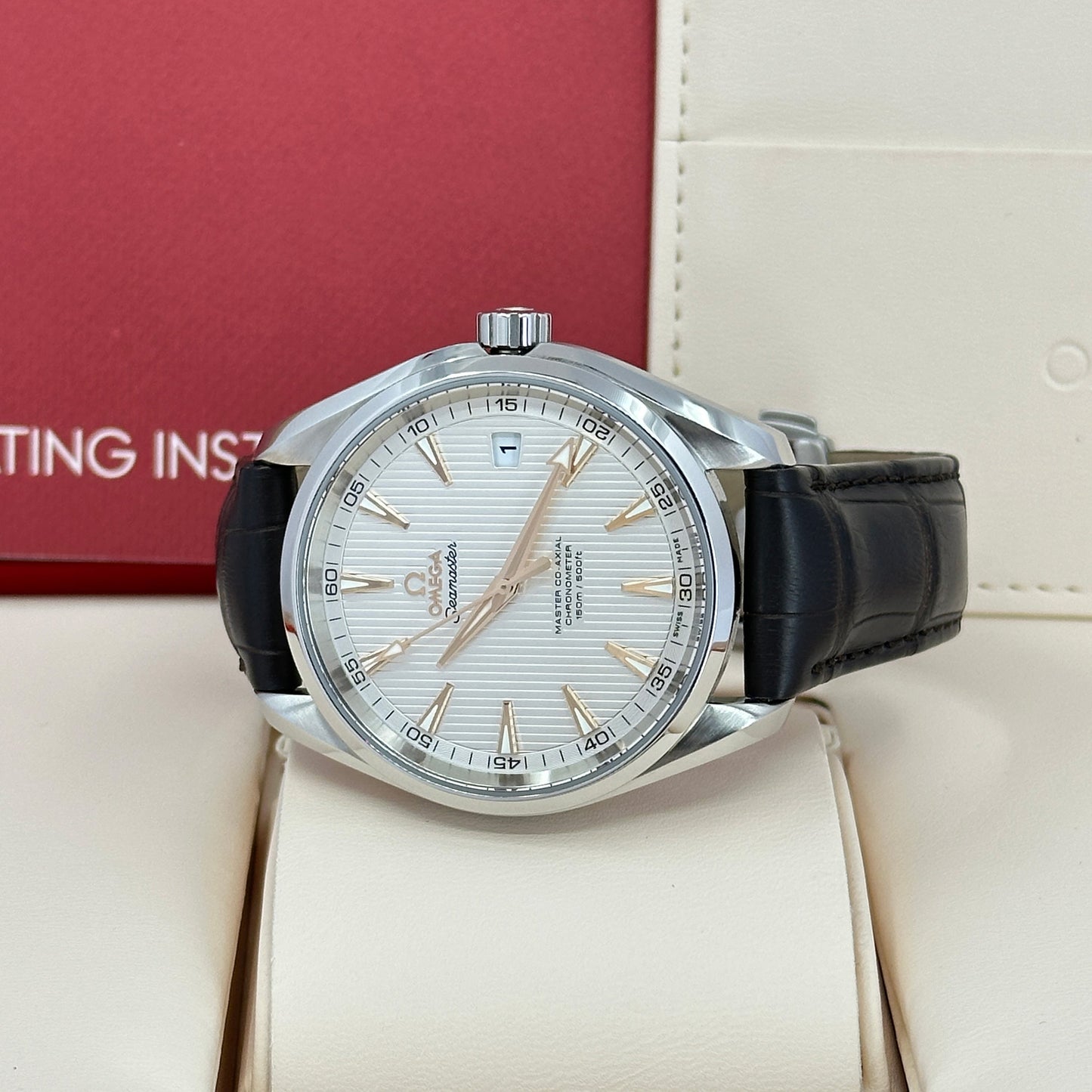 Pre-owned Omega Seamaster Aqua Terra 150m 41.5mm 231.13.42.21.02.003 Complete, 2019