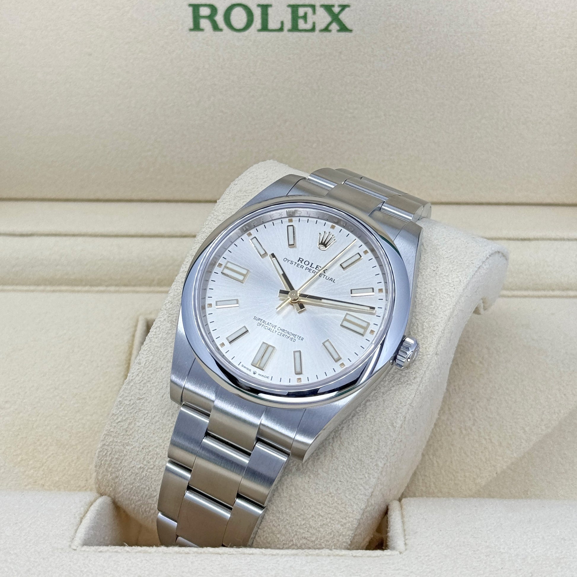 Rolex Oyster Perpetual 41 Oystersteel Ref# 124300-0001