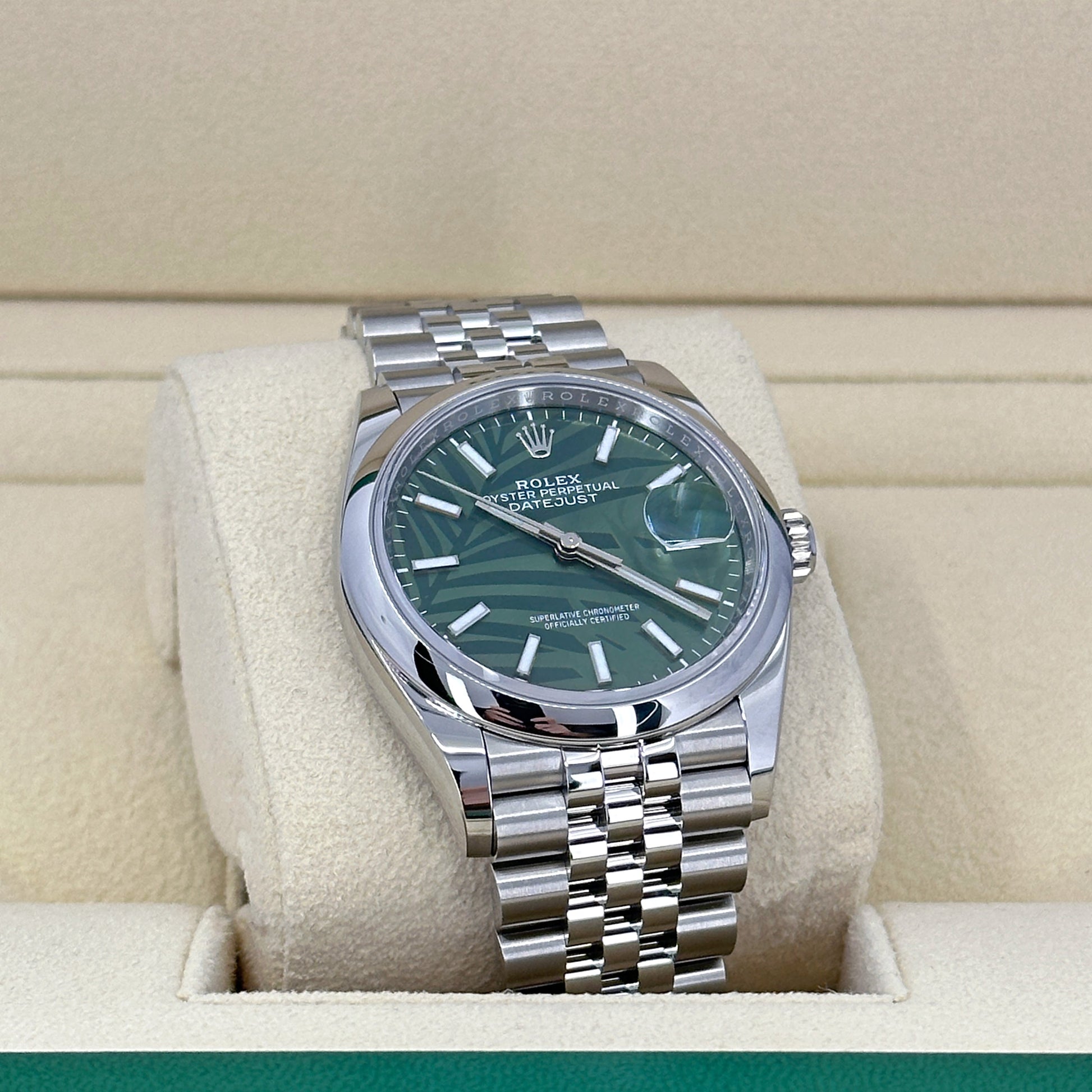 Rolex Datejust 36 Oystersteel Ref# 126200-0019